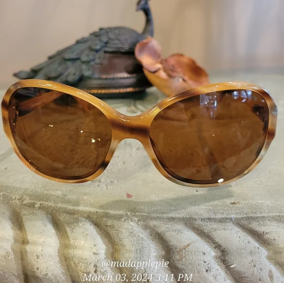 Tiffany & Co TF4068 SunglasseDaisy Mother of Pearl Havanah Tortoise Luxury #51 - Picture 12 of 15